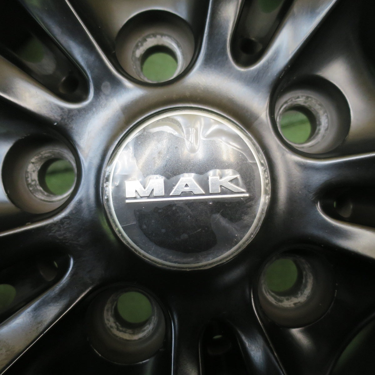 バリ溝！9分★BMW 等 MAK LUFT 205/60R16 スタッドレス ピレリ アイスアシンメトリコ プラス 16インチ PCD112/5H★5093008NJス