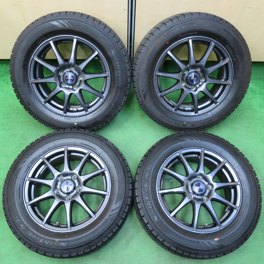 *送料無料* バリ溝！21年！キレイ！ほぼ10分★スタッドレス 205/65R16 オートバックス ノーストレック N3i VELVA CHARGE ヴェルヴァ PCD114.3/5H★4080504イス
