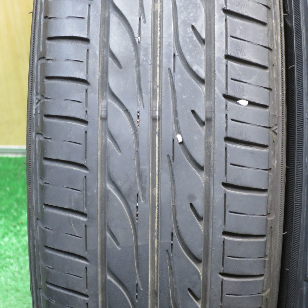 4本価格★ダイハツ タント ムーヴ 等 純正 155/65R14 ダンロップ EC202 14インチ PCD100/4H★6051811NJノ