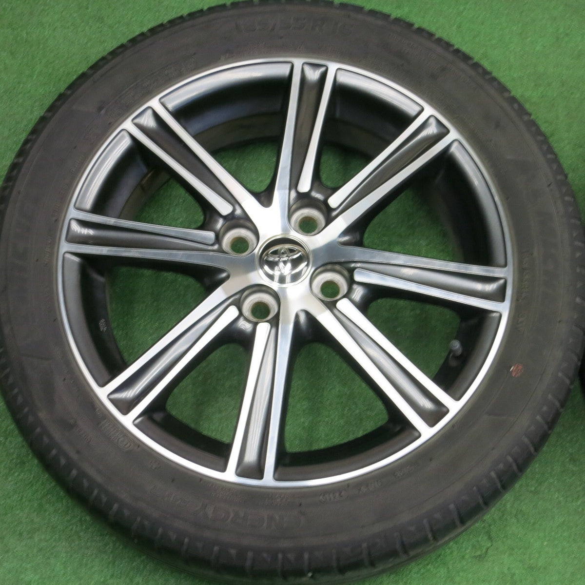 4本価格★トヨタ 160系 カローラ フィールダー W×B 純正 185/55R16 ミシュラン エナジーセイバー 16インチ PCD100/4H★6021102NKノ