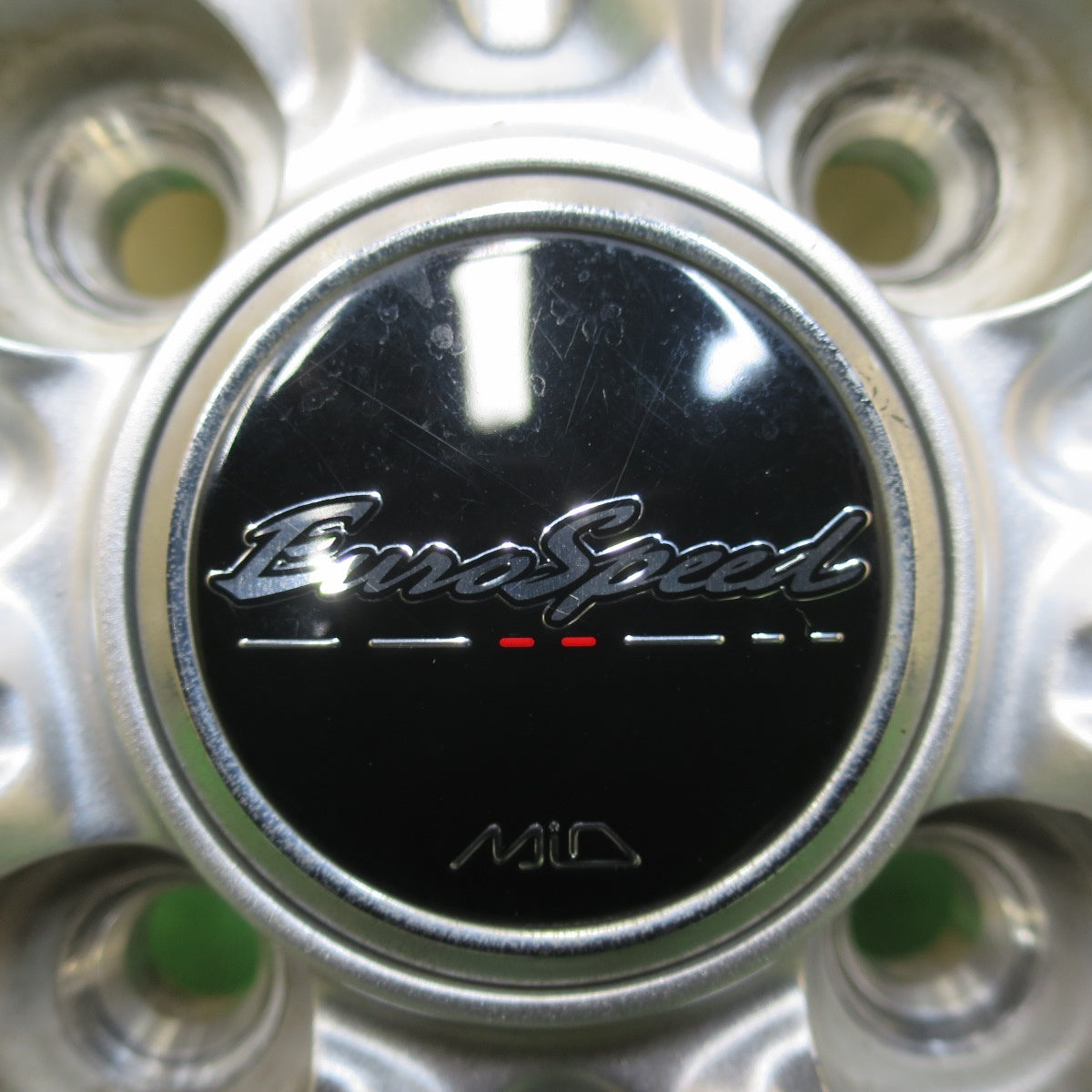 [送料無料] キレイ★EuroSpeed MiD ユーロスピード マルカ 14インチ ホイール 14×4.5J PCD100/4H★5011511イホ