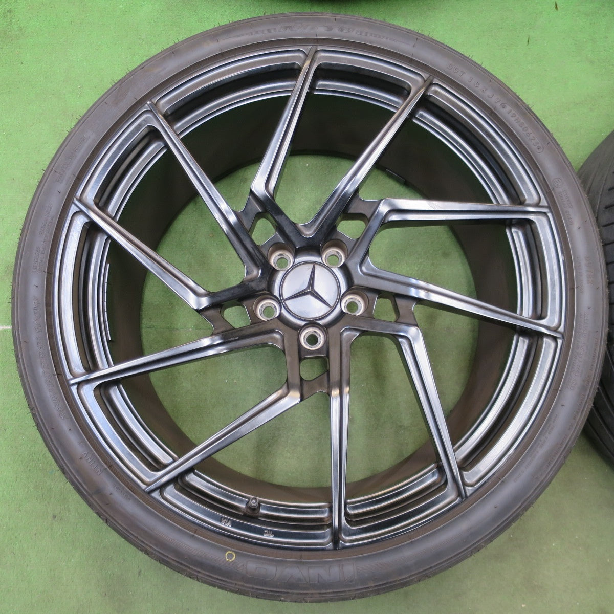 バリ溝！25年！ほぼ10分★ベンツ 等 T&T FORGED 245/35R21 285/30R21 ニットー NT555 G2 invo コンチネンタル コンチスポーツコンタクト 5P 21インチ PCD112/5H★6032002ナノ