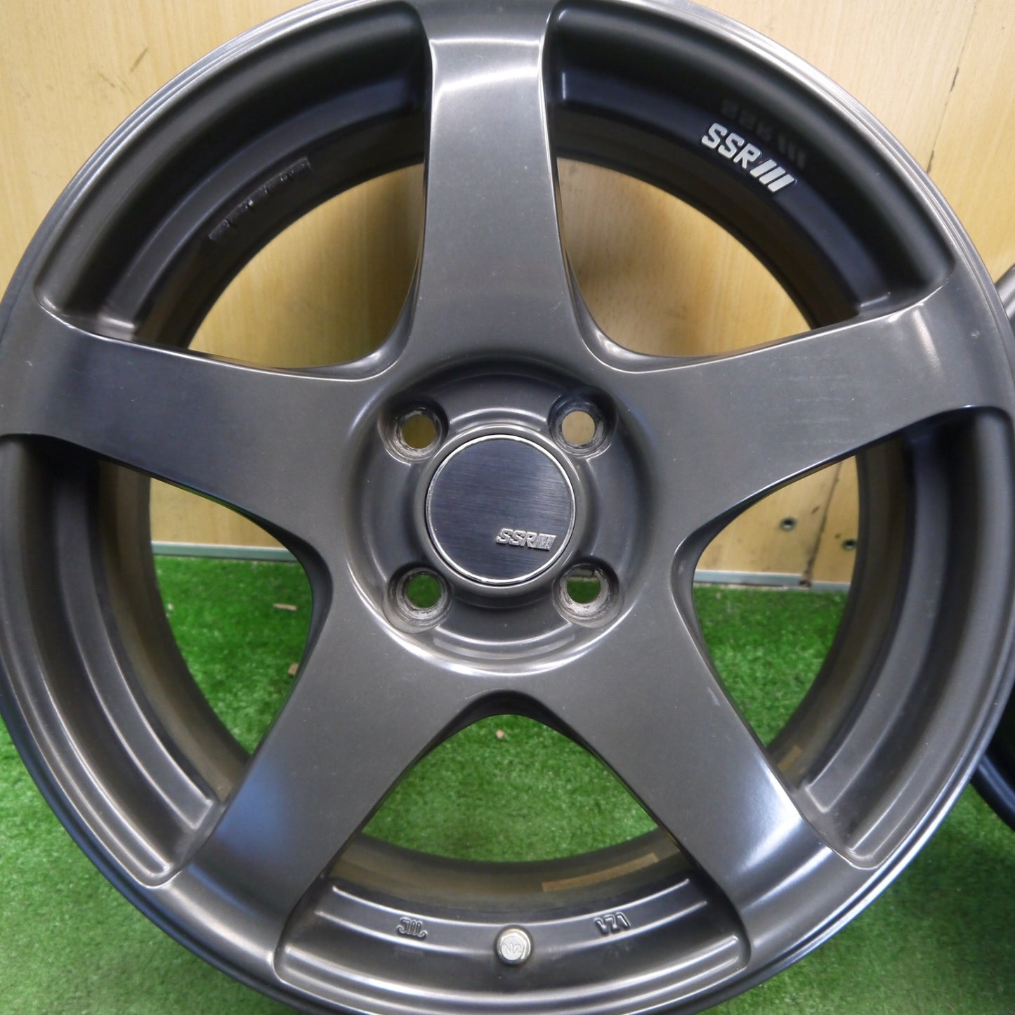 センサー付！キレイ★SSR GTV01 TANABE 16インチ ホイール タナベ 16×6.5J PCD100/4H★6042209Hホ