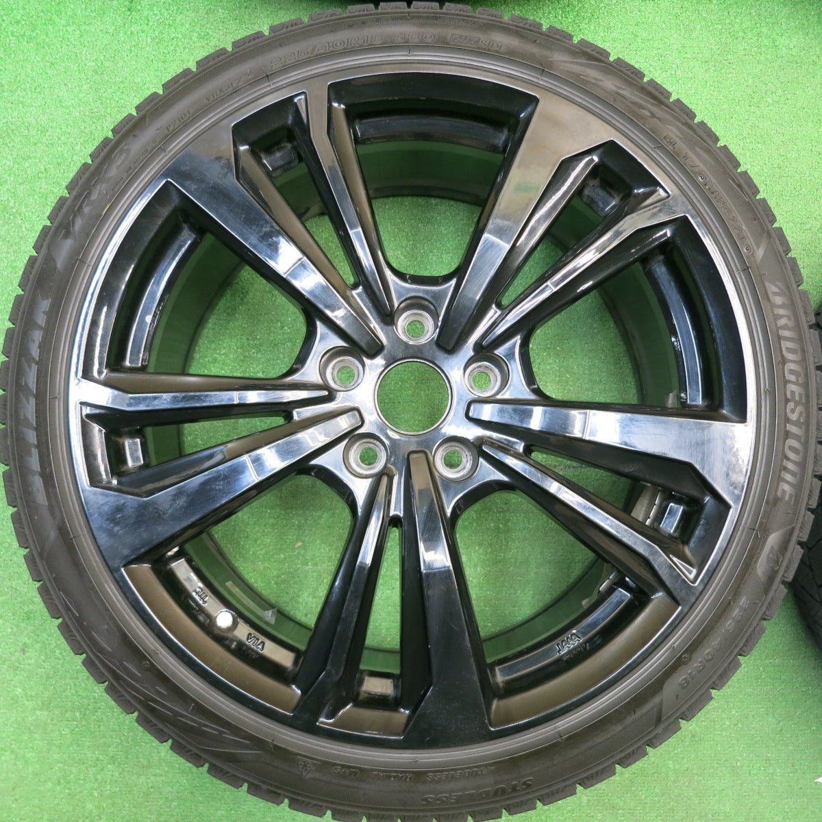 バリ溝！21年！9.5分★BMW MINI 等 smartline 365 225/40R18 スタッドレス ブリヂストン ブリザック VRX3 スマートライン 18インチ PCD112/5H★5121407HAス