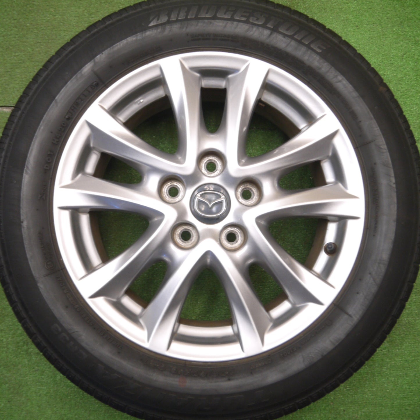 [送料無料] 4本価格★マツダ アクセラ 純正 205/60R16 ブリヂストン トランザ ER33 16インチ PCD114.3/5H★5011708Hノ