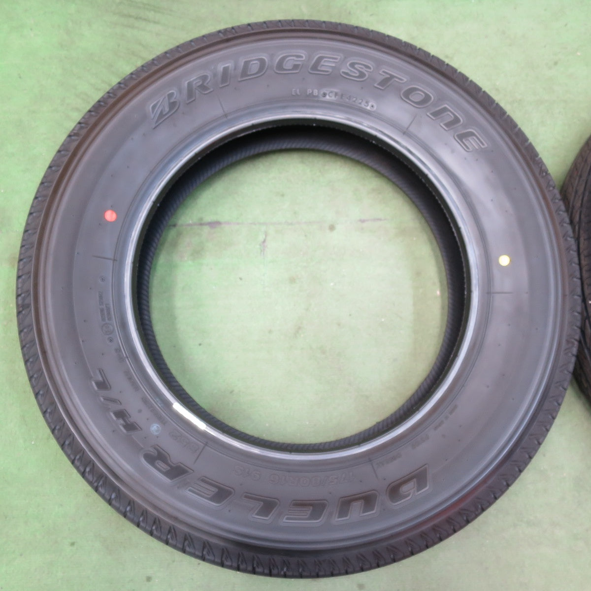 新車外し！25年★ジムニー 等 175/80R16 ブリヂストン デューラー H/L 852 DUELER タイヤ 16インチ★5122207イノタ