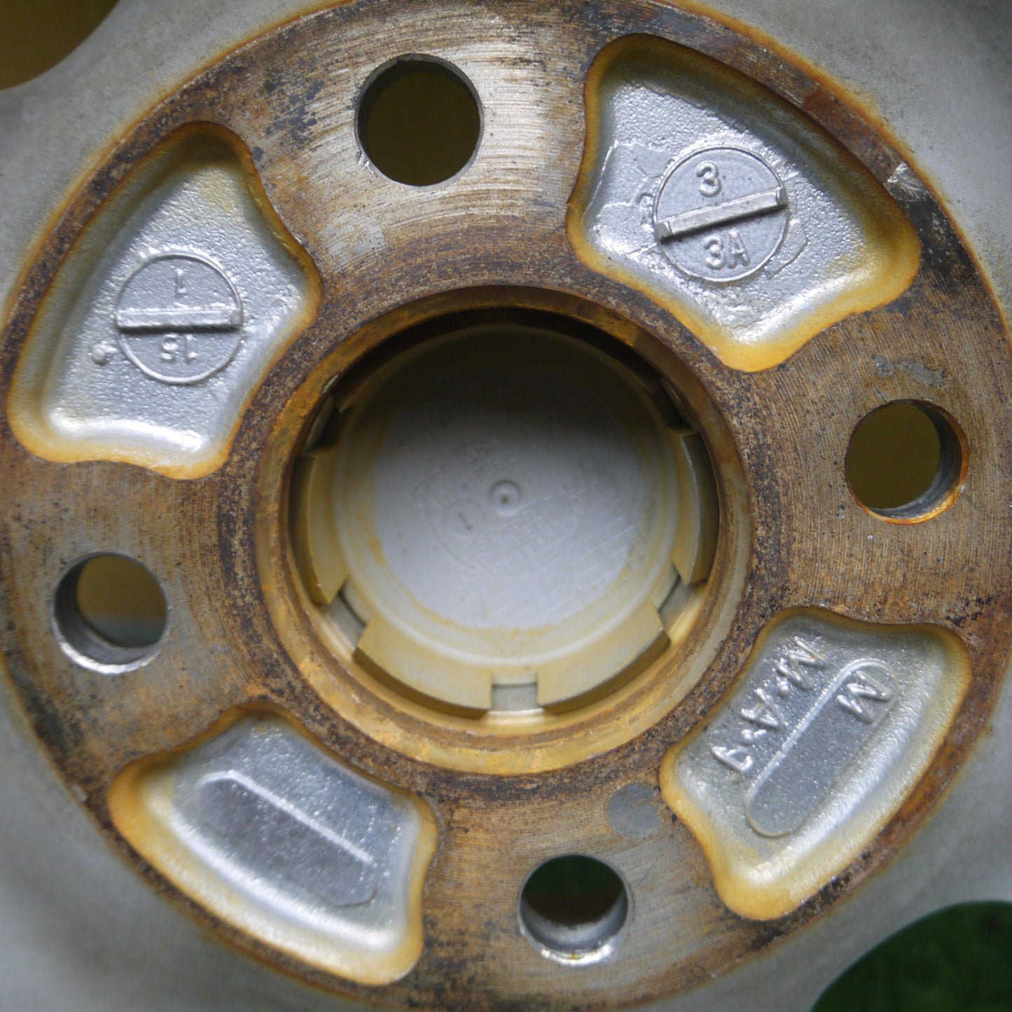 *送料無料* 4本価格★ホンダ N-ONE 純正 ENKEI ホイール 14インチ 14×4.5J Nワン エンケイ PCD100/4H★4052403Hホ