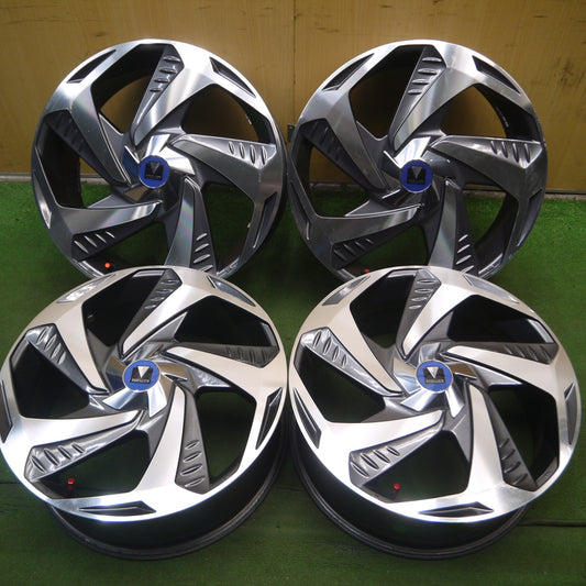 *送料無料* 4本価格★トヨタ 50系 プリウス 純正 MODELLISTA ホイール モデリスタ 18インチ 18×7.0J PCD100/5H★4062408Hホ