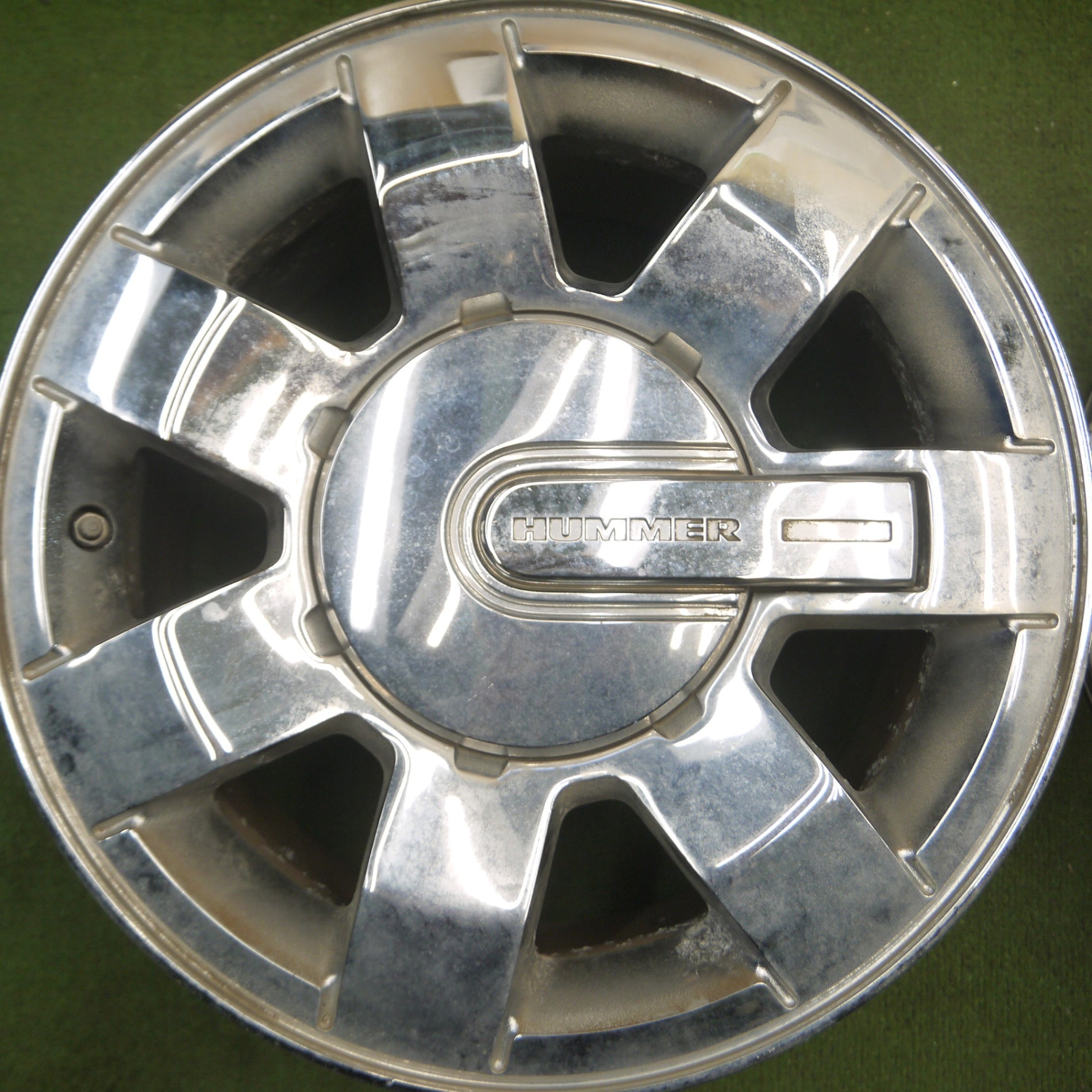 送料無料* 4本価格☆ハマー H3 純正 ホイール 16インチ 16×7.5J PCD139