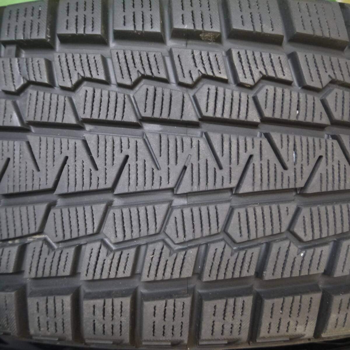 バリ溝！21年！キレイ！9.5分★スタッドレス 225/65R17 ヨコハマ アイスガード G075 SIBILLA NEXT β-12 シビラ 17インチ PCD114.3/5H★5013112Hス