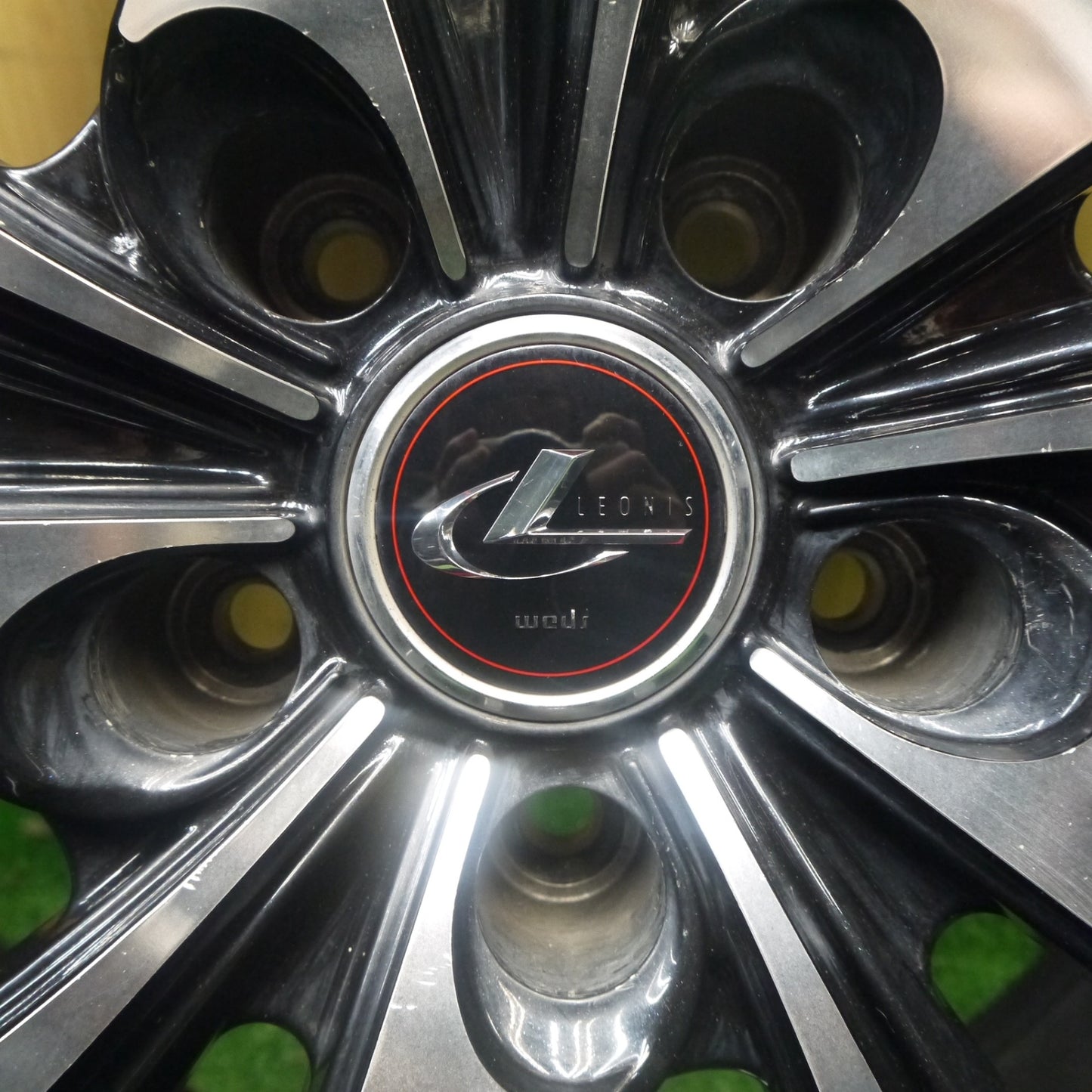 キレイ★LEONIS TE 235/50R18 コンチネンタル EXTREME CONTACT DWS06 レオニス 18インチ PCD114.3/5H★6010601Hノ