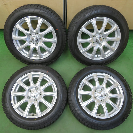 超バリ溝！キレイ！9.5分以上★スタッドレス 195/60R16 ファルケン エスピア W-ACE LAUFBAHN ラウフバーン 16インチ PCD114.3/5H★5050804イス