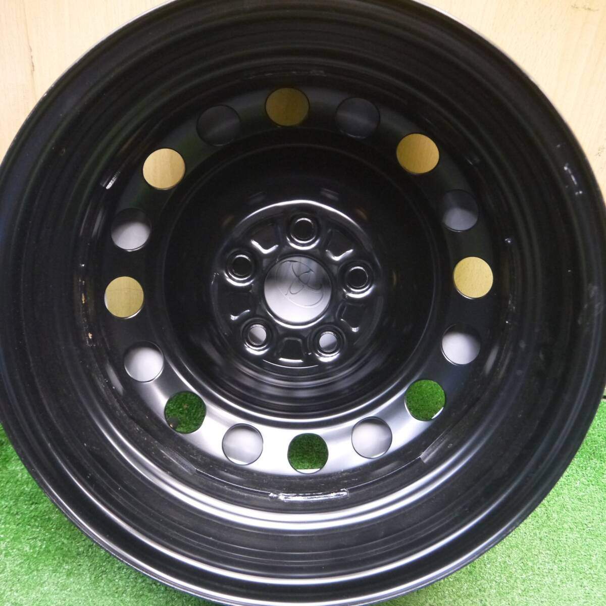 新車外し★トヨタ 10系 シエンタ 純正 スチール ホイール 15インチ 15×5.5J PCD100/5H★5011407Hホ