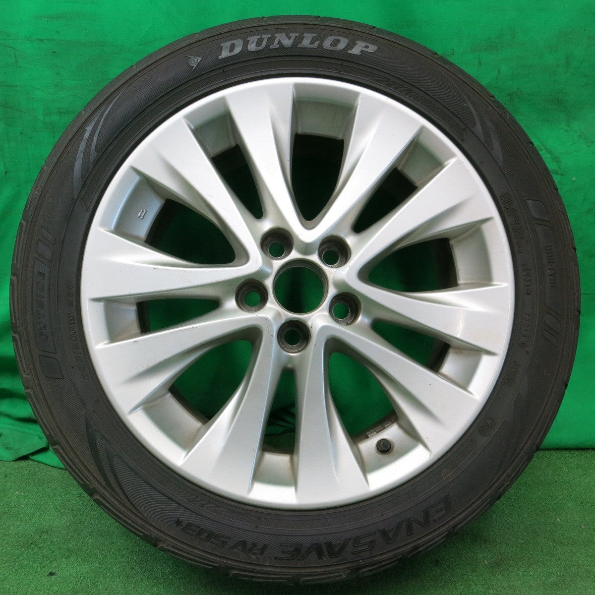 *送料無料* 1本価格★トヨタ 20系 アルファード 純正 235/50R18 ダンロップ エナセーブ RV503 18インチ PCD114.3/5H★4052404ナノ