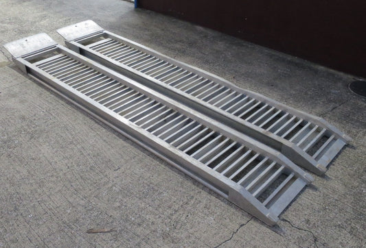 【愛知発 直接引取限定】2本セット◆昭和 ブリッジ アルミブリッジ SBAG 3.0ton 3ton 長さ 300cm 内巾 40cm バイク 農機 等◆