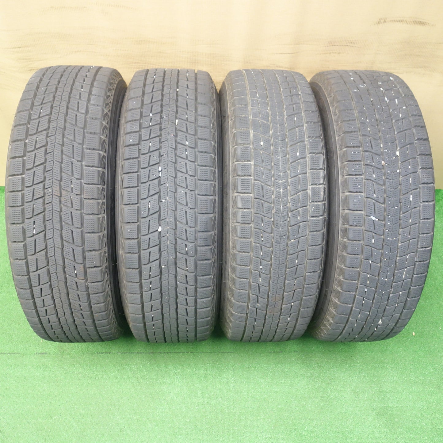 バリ溝！23年！キレイ！9.5分★プジョー 3008 純正 215/65R17 スタッドレス ダンロップ ウインターマックス SJ8 SJ8+ 17インチ PCD108/5H★6050302KTス