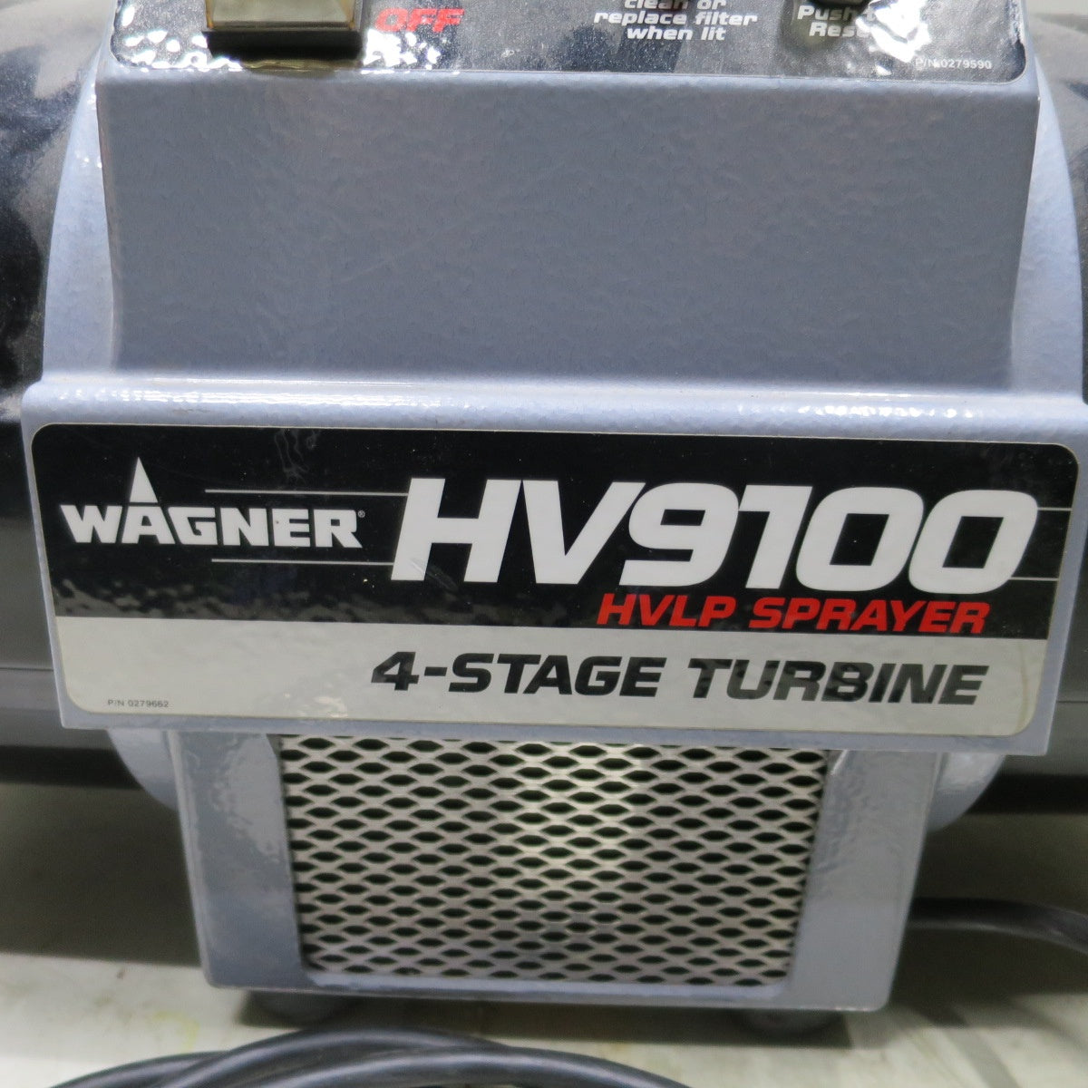 [送料無料] ホース付き◆WAGNER ワグナー 温風 低圧 塗装機 HV9100 タービン ユニット キャップ スプレー ガン◆