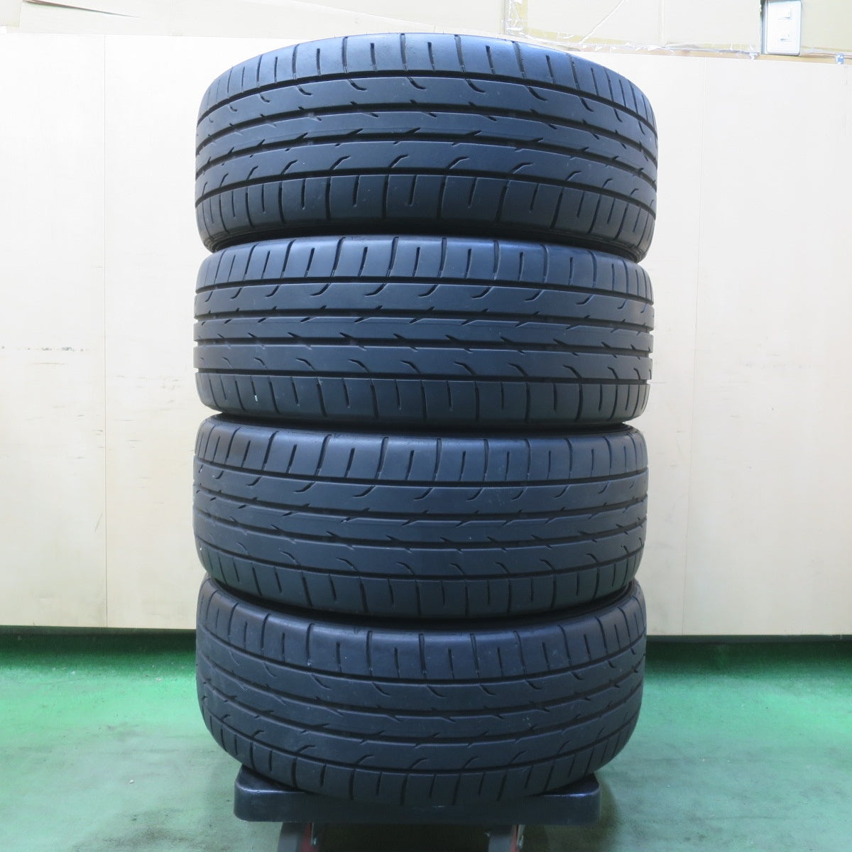 4本価格！23年★トヨタ プリウスα G'z 純正 ENKEI 225/45R18 ダンロップ DIREZZA DZ102 ディレッツァ エンケイ 18インチ PCD114.3/5H★6041305イノ