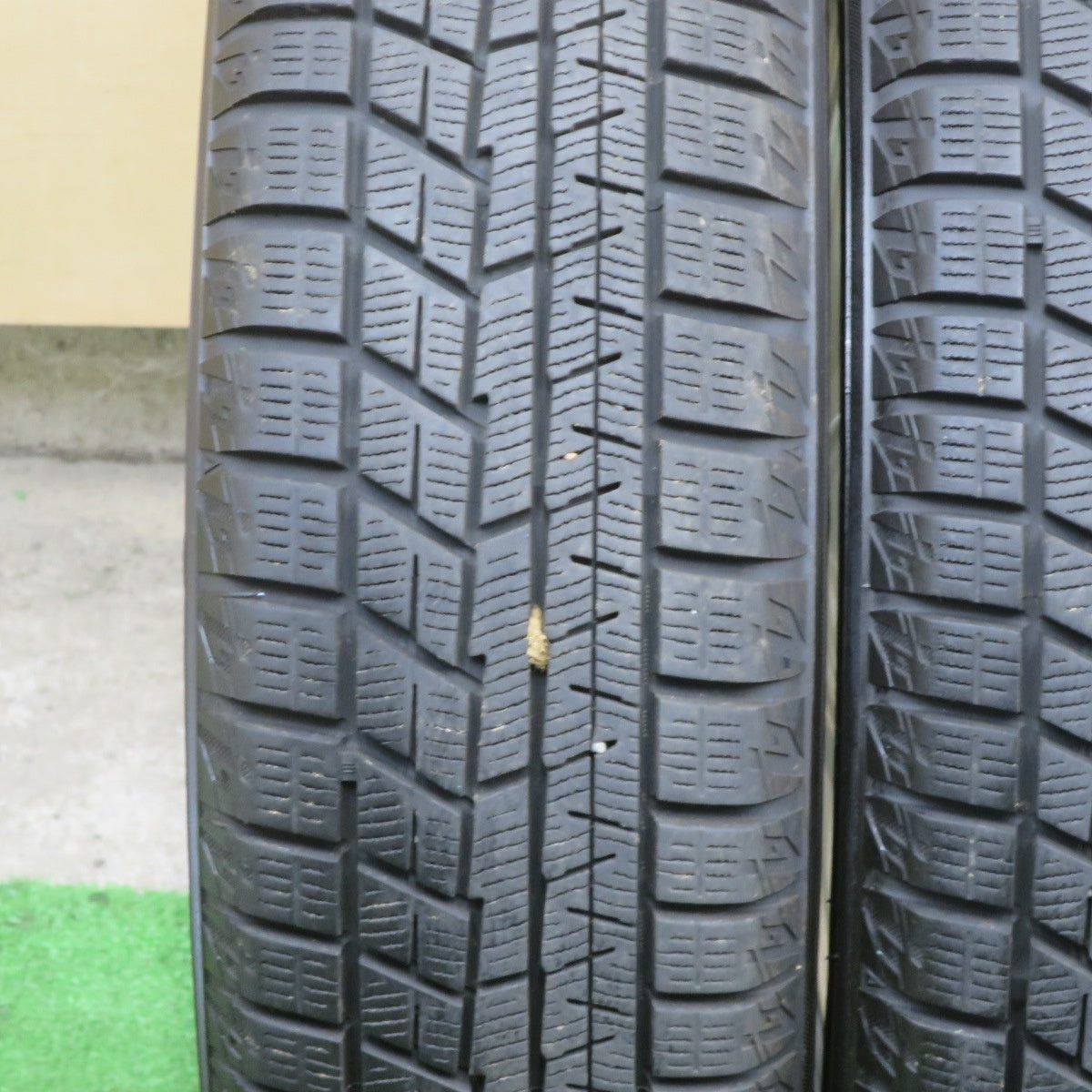 バリ溝！23年！キレイ！9.5分★スタッドレス 155/65R14 ヨコハマ アイスガード iG60 QRASIZ VS9 KOSEI クレイシズ 14インチ PCD100/4H★6022704TTス