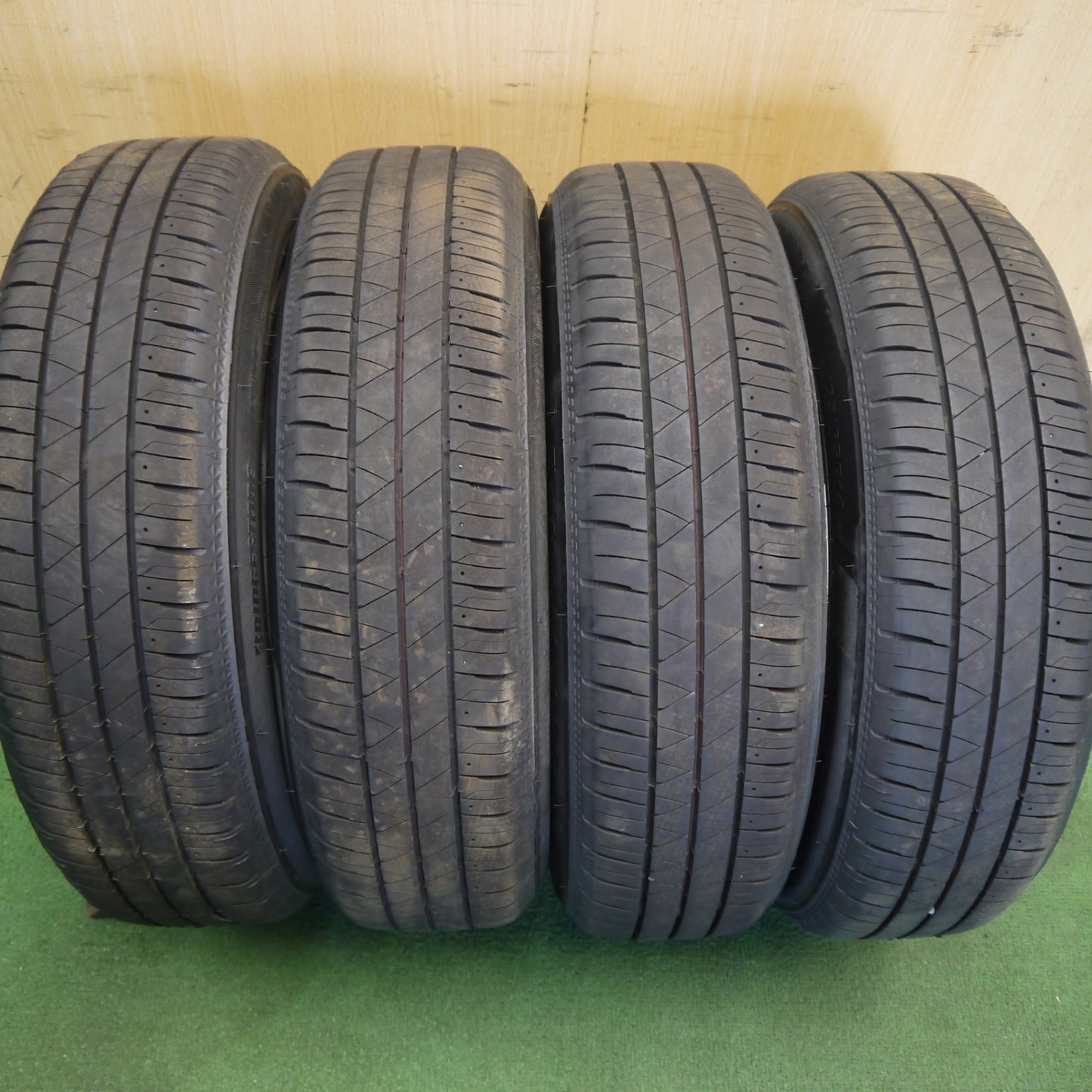 ほぼ未使用！26年◎ダイハツ タント ムーヴ 純正 155/65R14 ブリヂストン FINESSA フィネッサ 14インチ PCD100/4H◎6071506Hノ