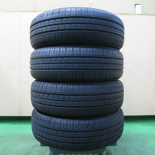 新車外し 24年★185/60R16 ヨコハマ BluEarth-FE AE30 16インチ アクア ラクティス フィット ノート マツダ2等★5040408イノタ