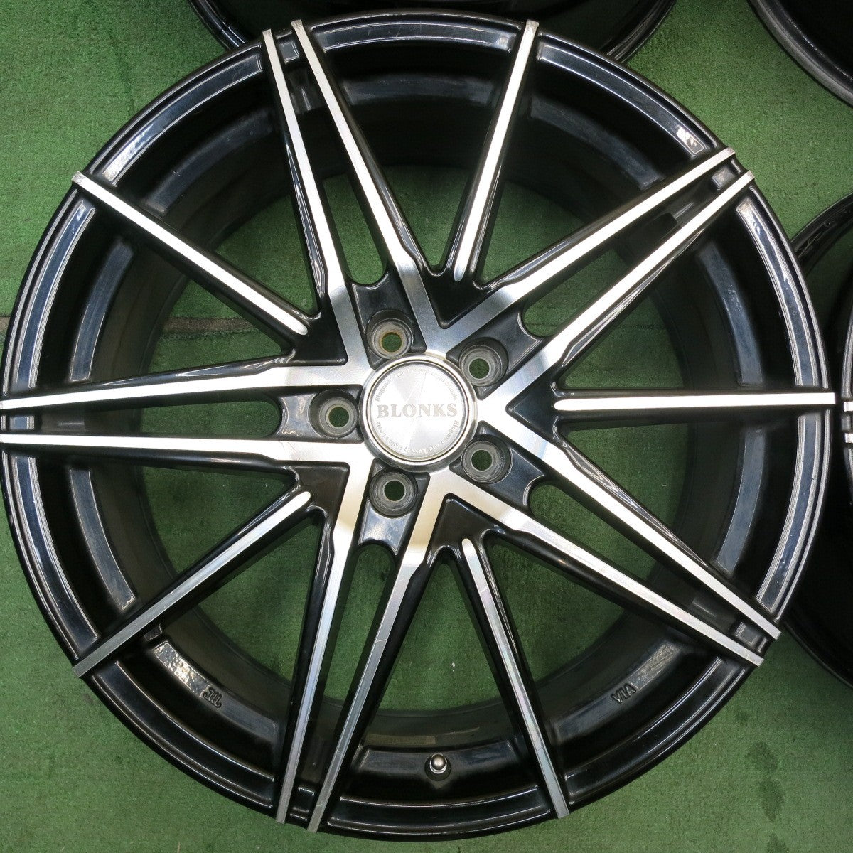4本価格★BLONKS TB-01 18インチ ホイール ブロンクス 18×7J PCD100/5H★6050503HAホ