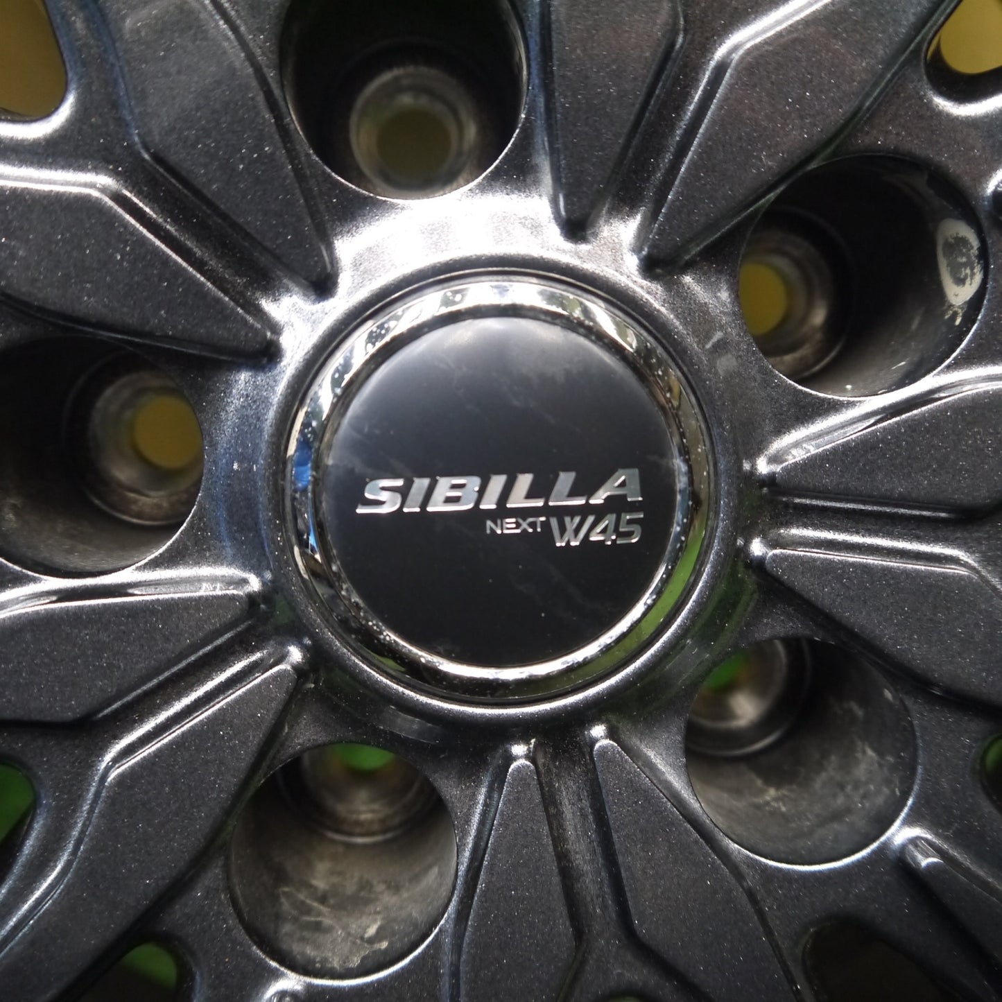 超バリ溝！24年！キレイ！ほぼ10分★スタッドレス 205/65R16 ヨコハマ アイスガード iG60 SIBILLA NEXT W45 シビラ 16インチ PCD114.3/5H★6011602Hス