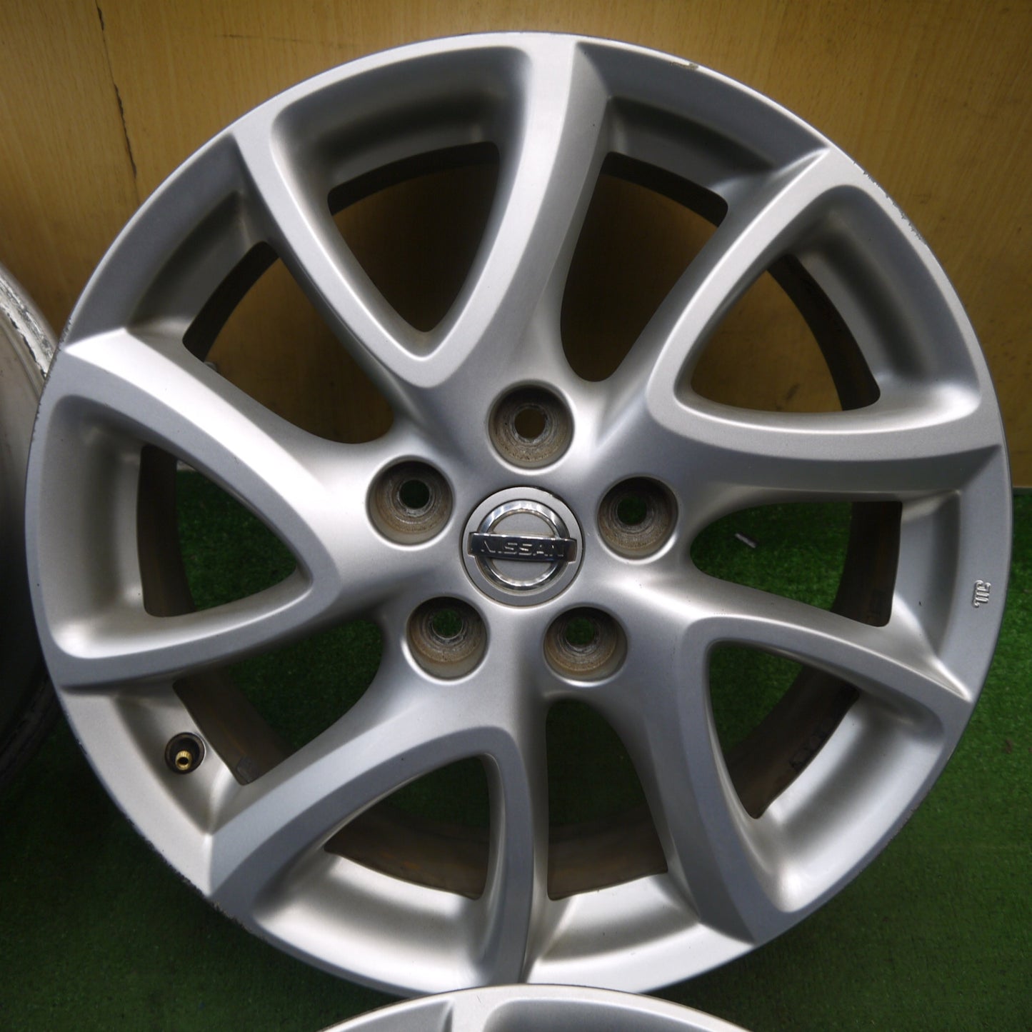 4本価格★マツダ プレマシー 日産 ラフェスタ 純正 ホイール 17インチ 17×6.5J PCD114.3/5H★6070806KKホ
