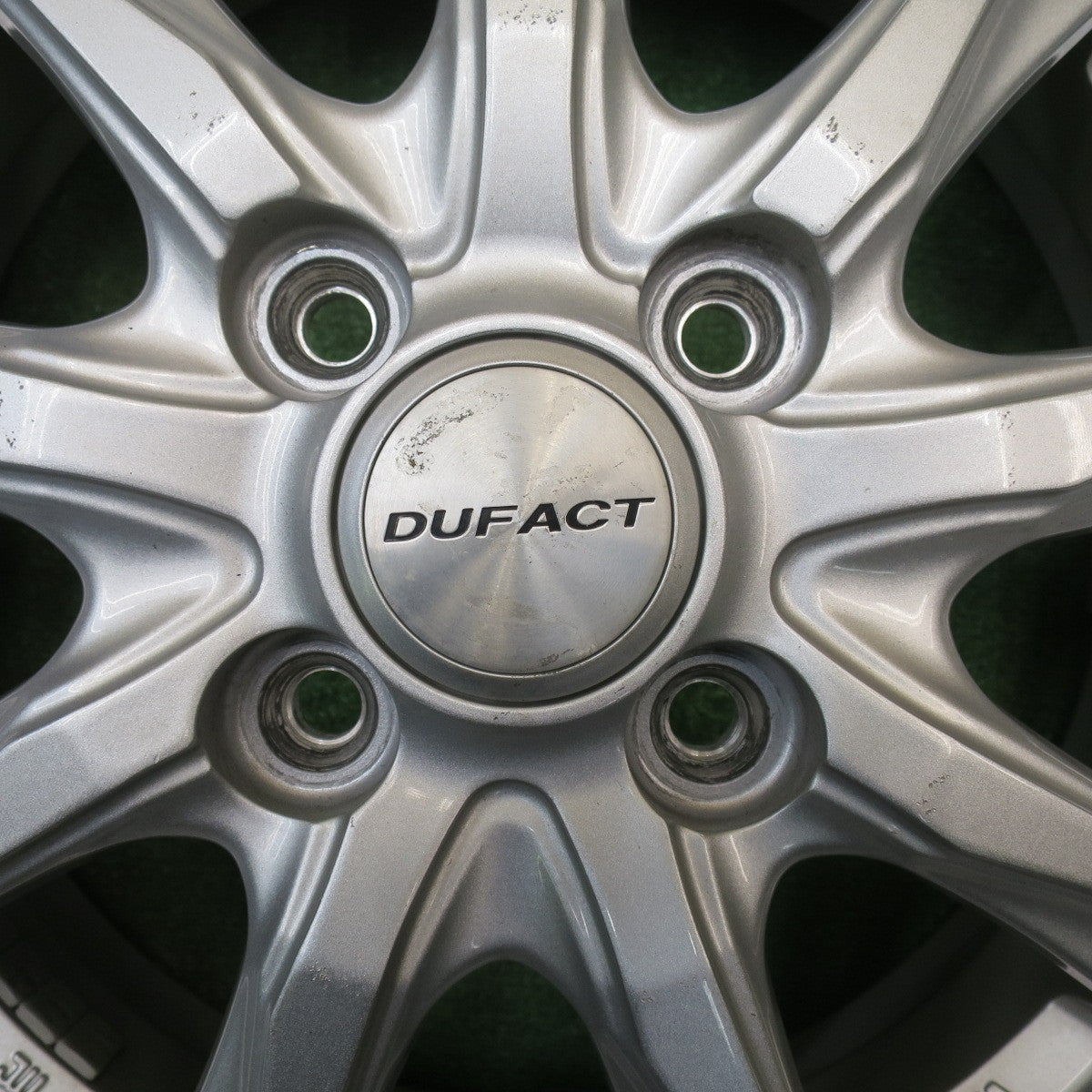 バリ溝！22年！9分★スタッドレス 155/65R14 ダンロップ ウインターマックス WM02 DUFACT デュファクト 14インチ PCD100/4H★5110704NJス