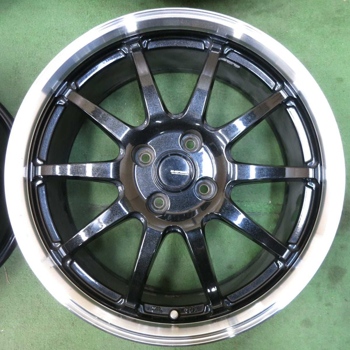 送料無料] 4本価格☆G-SPEED 17インチ ホイール Gスピード 17×7J