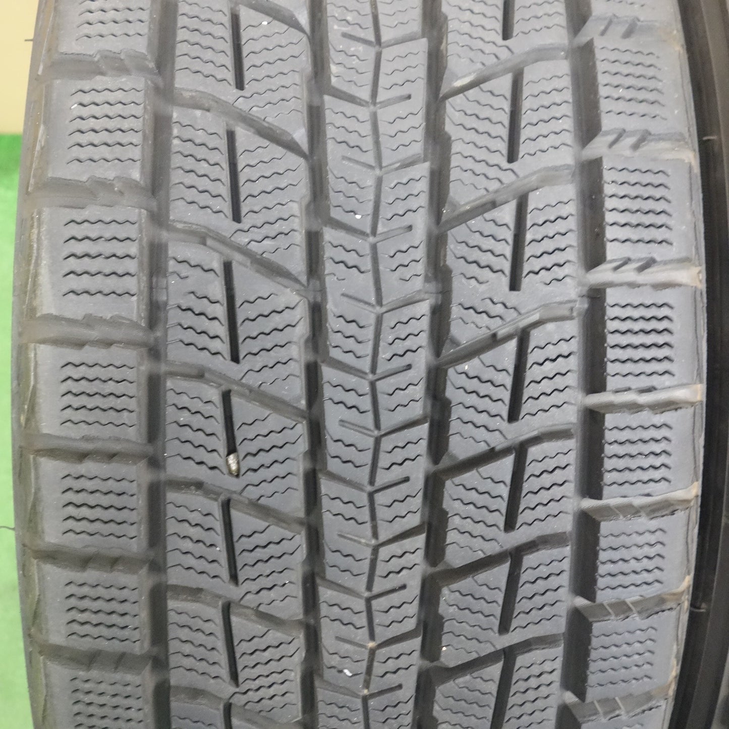 バリ溝！キレイ！9.5分★スバル XV アドバンス 純正 225/55R18 スタッドレス ダンロップ ウインターマックス SJ8 18インチ PCD100/5H★6040604KTス