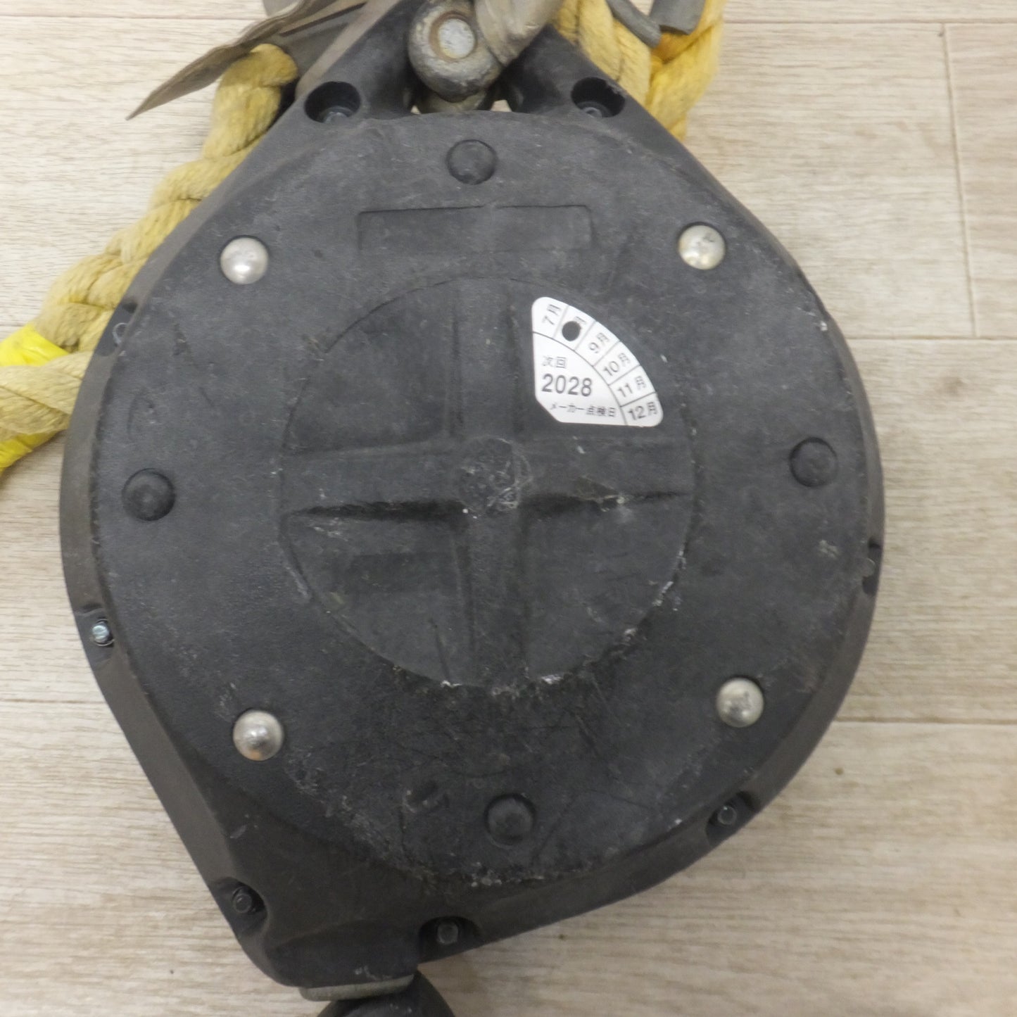 [送料無料] ★キョーワ KYOWA キョーワ式 安全ブロック SAFETY BLOCK ワイヤロープタイプ LB-12 12m　最大使用質量 85kg「5」★