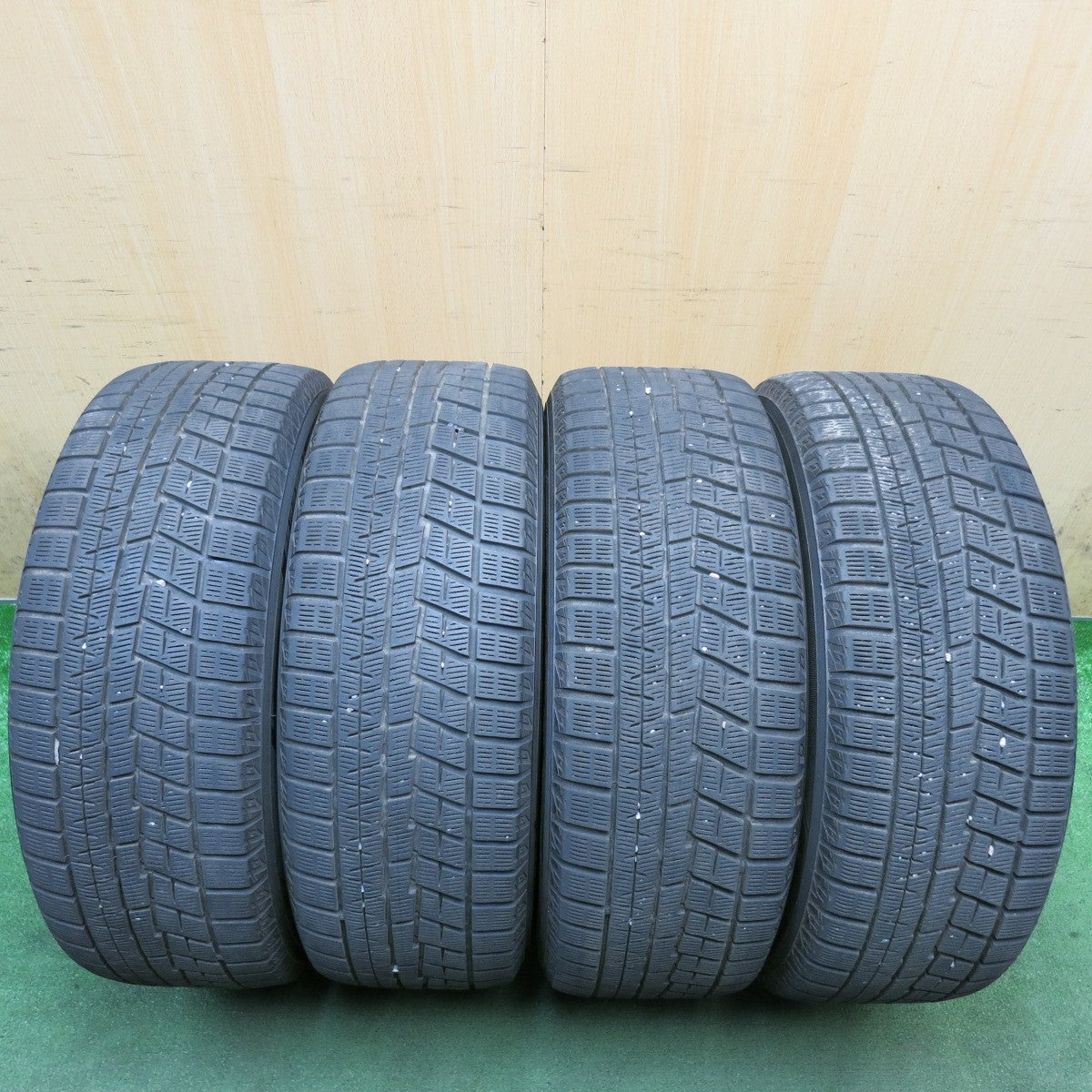 バリ溝！9分◎トヨタ 220系 クラウン 純正 215/55R17 スタッドレス ヨコハマ アイスガード iG60 17インチ PCD114.3/5H◎6101504HAス