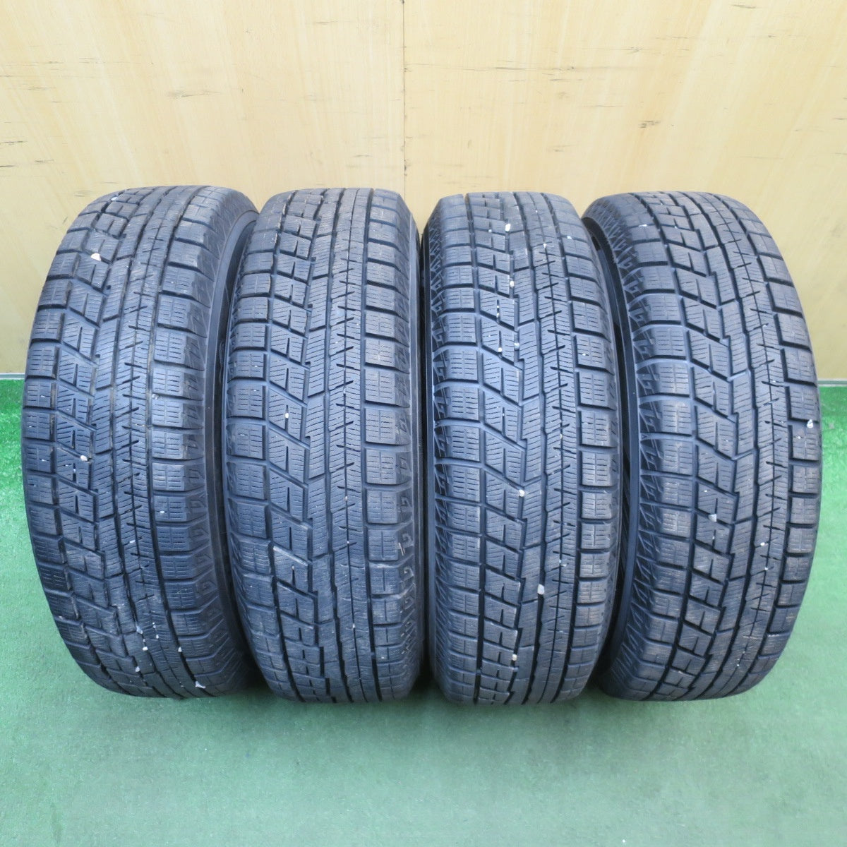 バリ溝！24年！9.5分★スタッドレス 175/70R14 ヨコハマ アイスガード iG60 社外 アルミ PCD100/4H 5H マルチ★6051101NJス