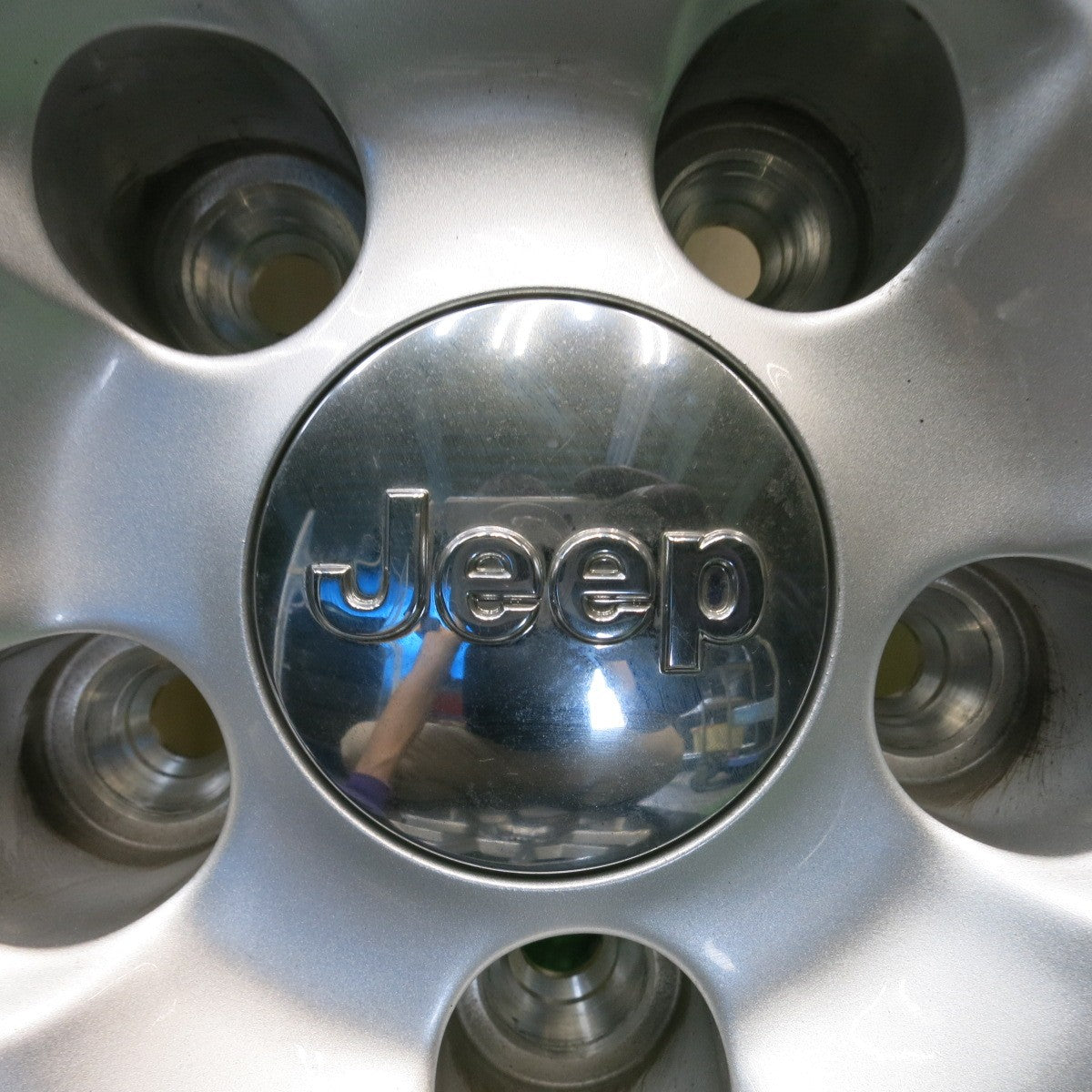 バリ溝！キレイ！9.5分◎JEEP ジープ レネゲード 純正 MOPAR 215/60R17 ブリヂストン トランザ T005 17インチ PCD110/5H◎6061404HAノ