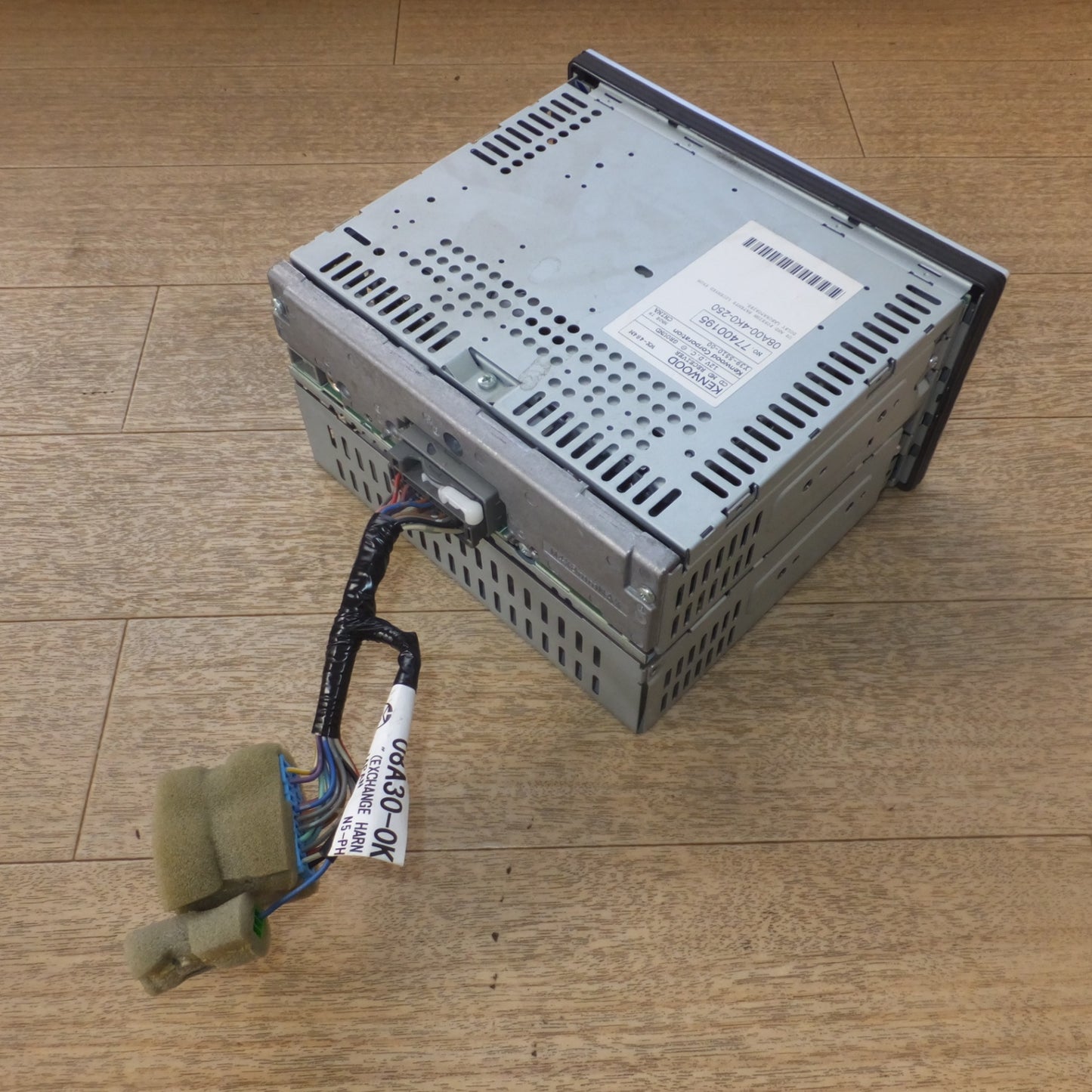 [送料無料] ★ケンウッド KENWOOD ホンダ 純正 デュアルサイズCD/MDコンポ Gathers WX-484M 08A00-4K0-250 12V.D.C.★