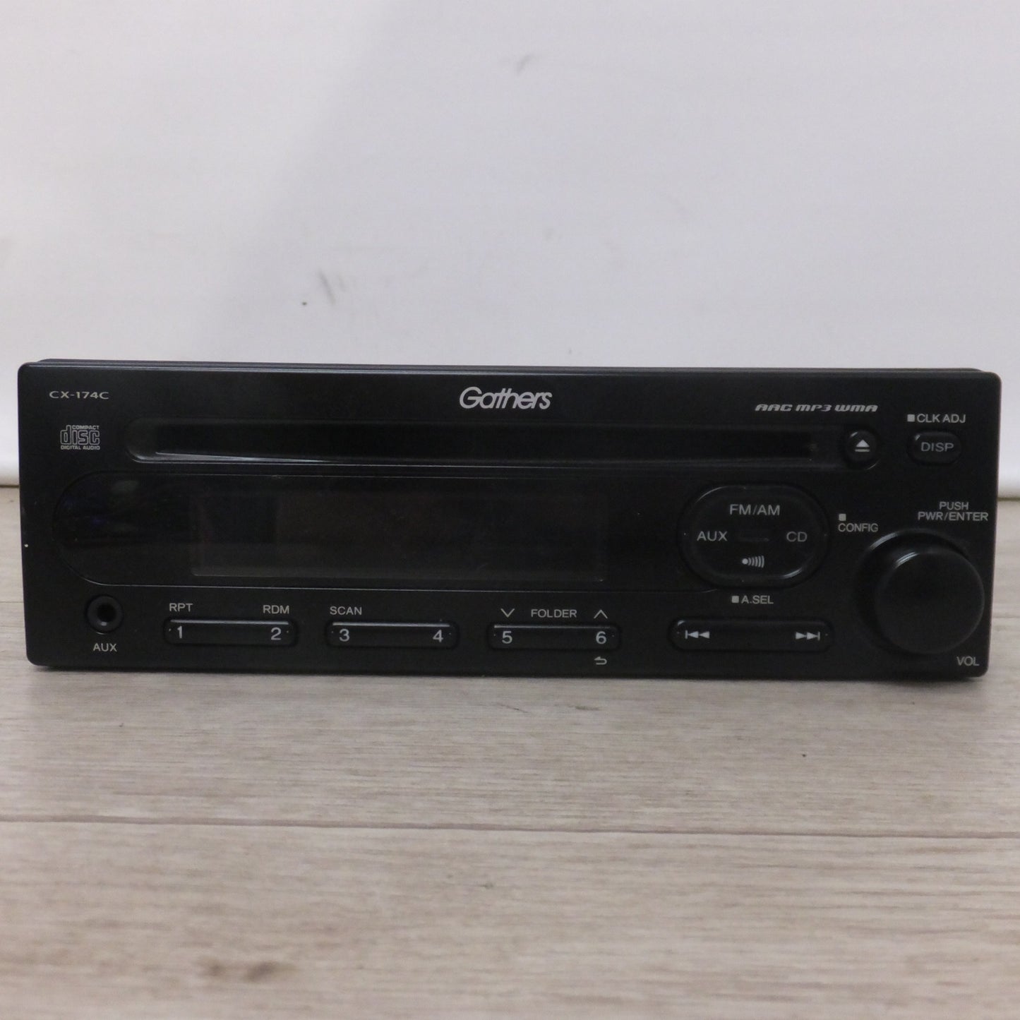 [送料無料] ★ケンウッド製 ホンダ 純正 カーオーディオ CDチューナー Gathers CX-174C[8]★