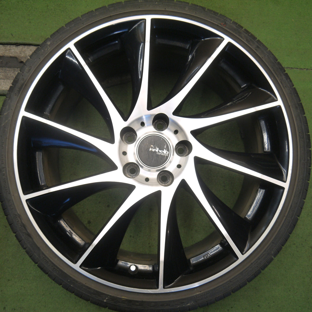 4本価格！23年◎Anhelo corazon 225/35R19 トライアングル SPORTEX TSH11 アネーロ コラソン 19インチ PCD114.3/5H◎6090404Hノ