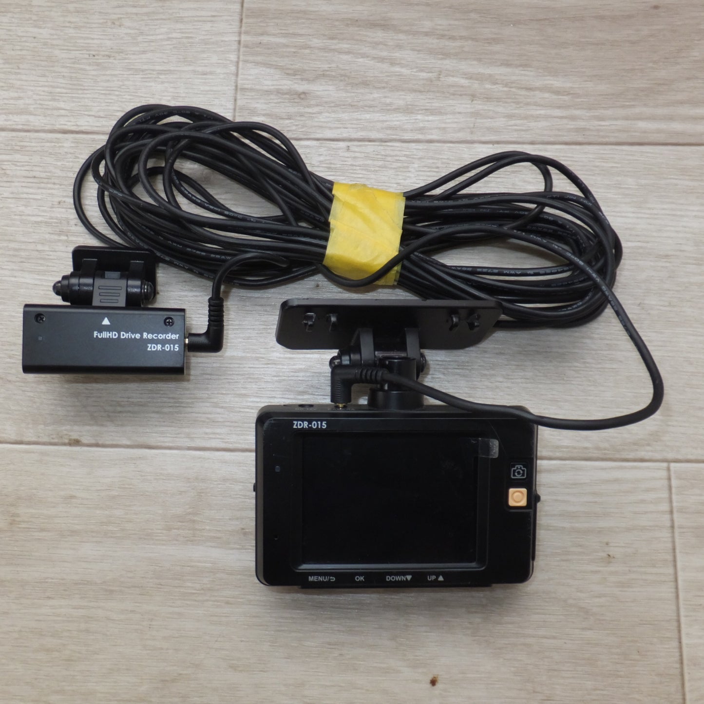 [送料無料] ★コムテック COMTEC ドライブレコーダー ZDR-015　電源コード SDカードなし(40★