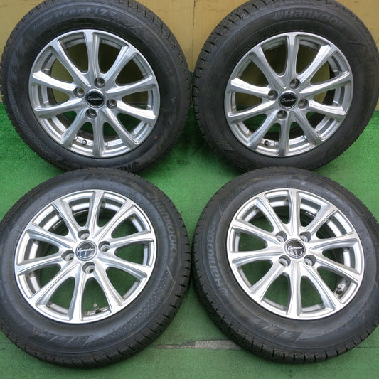 バリ溝！9.5分★スタッドレス 165/70R14 ハンコック ウインター アイセプト IZ 2A Exceeder エクシーダー 14インチ PCD100/4H★5051207NJス