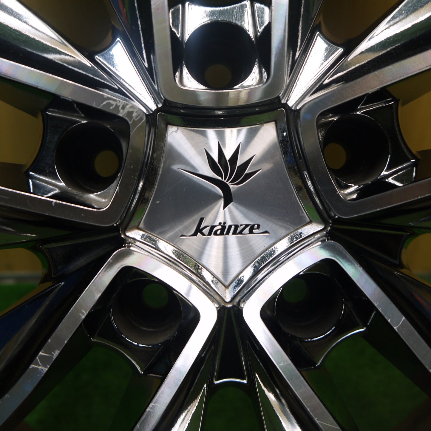 バリ溝！8.5分！1本★Kranze CHRISHNA 255/30R20 ブリヂストン ポテンザ S001 クレンツェ クリシュナ 20インチ PCD114.3/5H★5061007Hノ