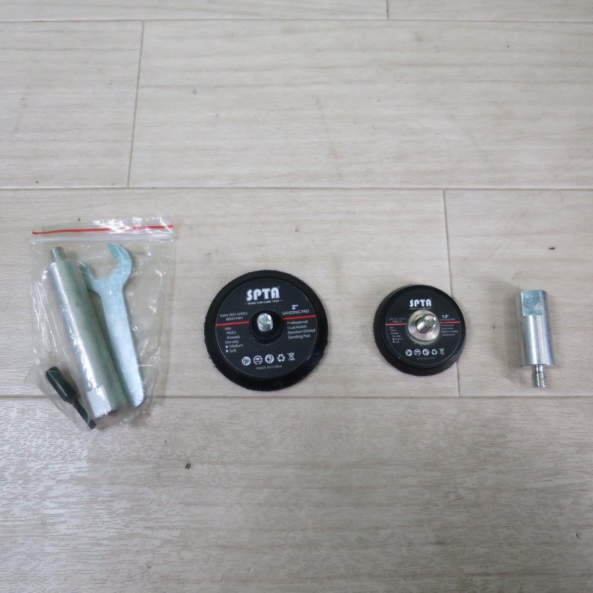 美品・バッテリー2個付き☆SPTA ミニ ポリッシャー SG-DA1 12V 2.0Ah コードレス 充電式 工具☆
