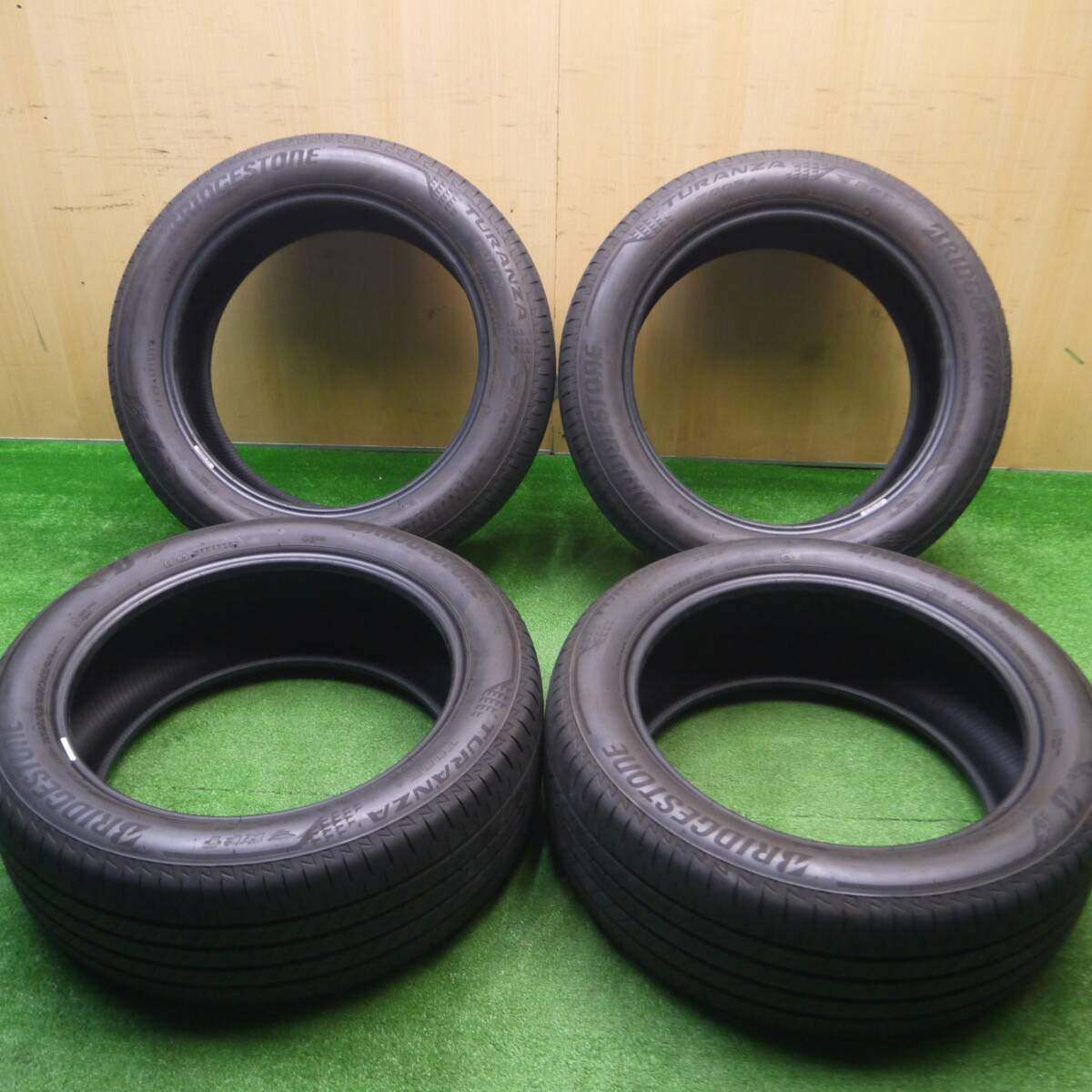 [送料無料] バリ溝！20年！★245/50R19 ブリヂストン トランザ T005A RFT タイヤ 19インチ レクサス LS BMW X3 X4 等★4101610Hノタ