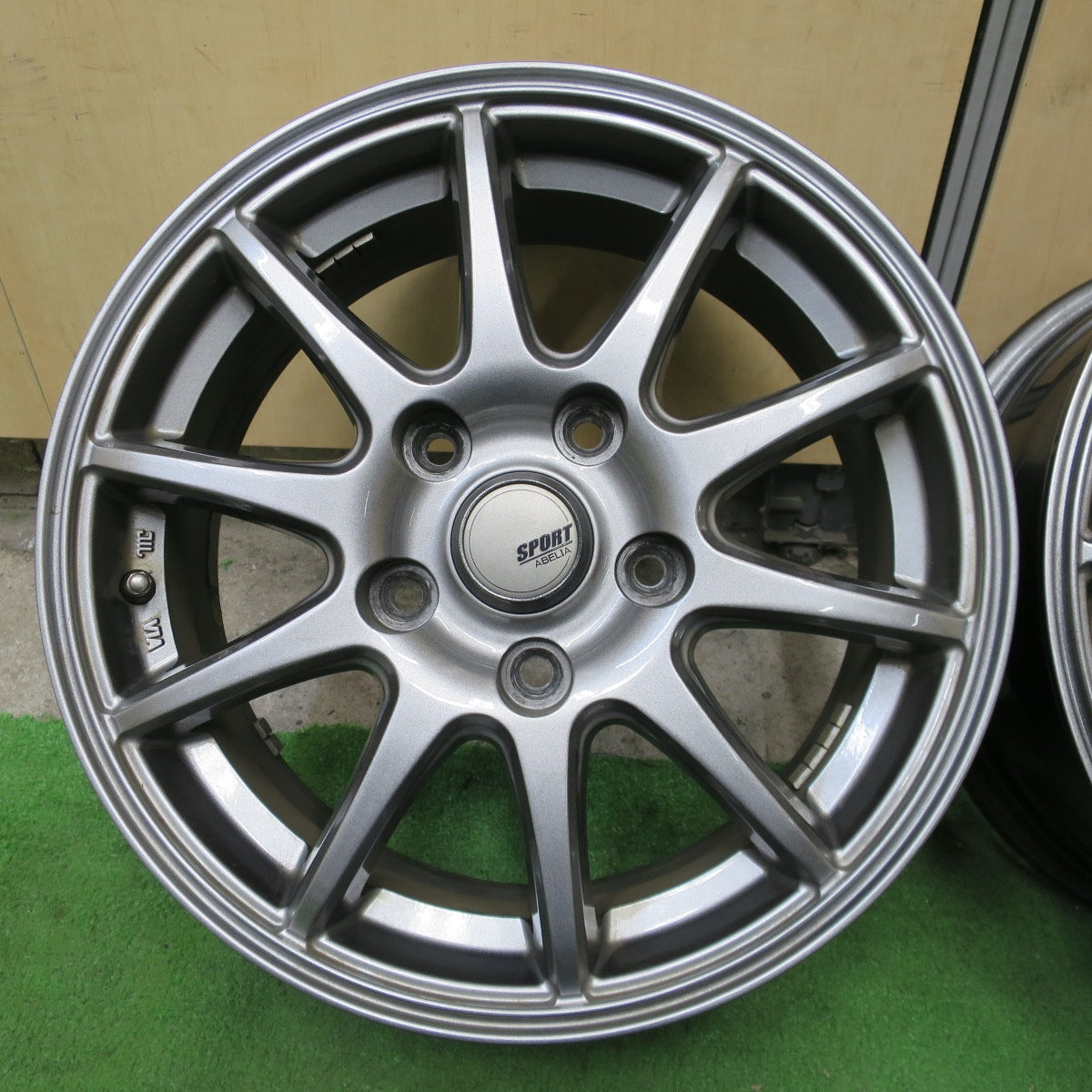 キレイ★SPORT ABELIA 15インチ ホイール スポルト アベリア 15×6J PCD114.3/5H★6040101NGホ