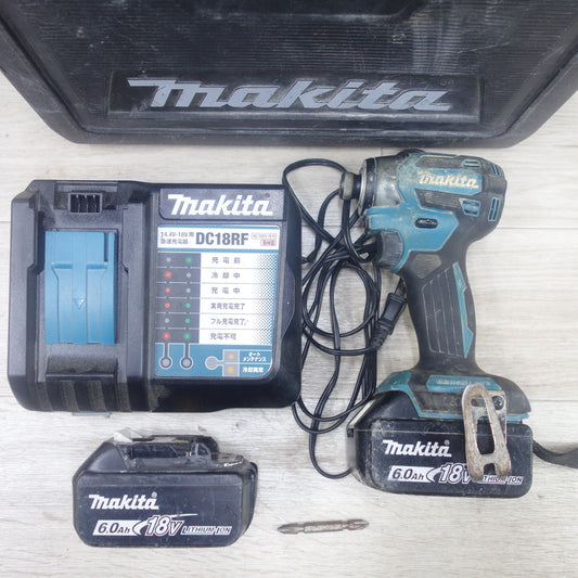 [送料無料] バッテリー2個付◆マキタ 充電式 インパクトドライバ TD173D 電動 工具 コードレス 18V makita◆
