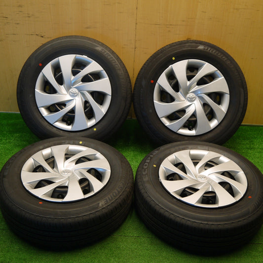 新車外し！24年★トヨタ ヤリス 純正 スチール 175/70R14 ブリヂストン エコピア EP150 14インチ PCD100/4H★5102801Hノ