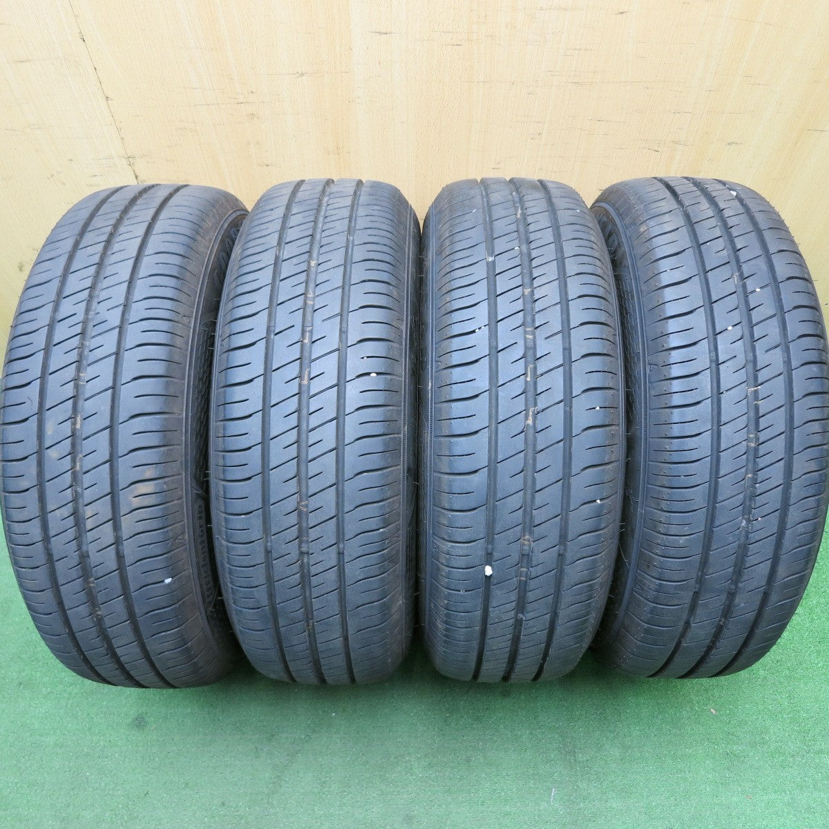 バリ溝！24年！9.5分以上★トヨタ 50系 プリウス 純正 195/65R15 グッドイヤー EfficientGrip ECO EG02 15インチ PCD100/5H★5053005HAノ