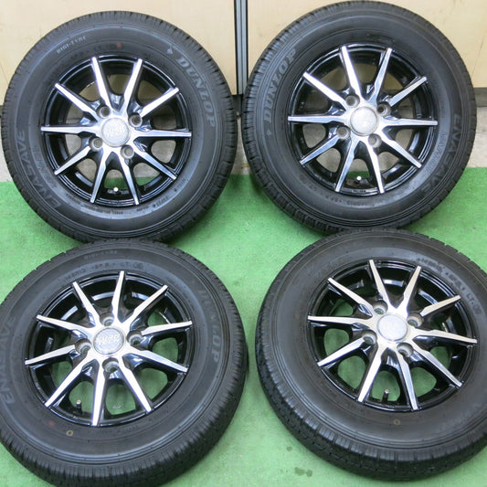 4本価格！22年★145R12 6PR ダンロップ エナセーブ VAN01 EUROTECH ユーロテック 12インチ PCD100/4H★5050104TTノ