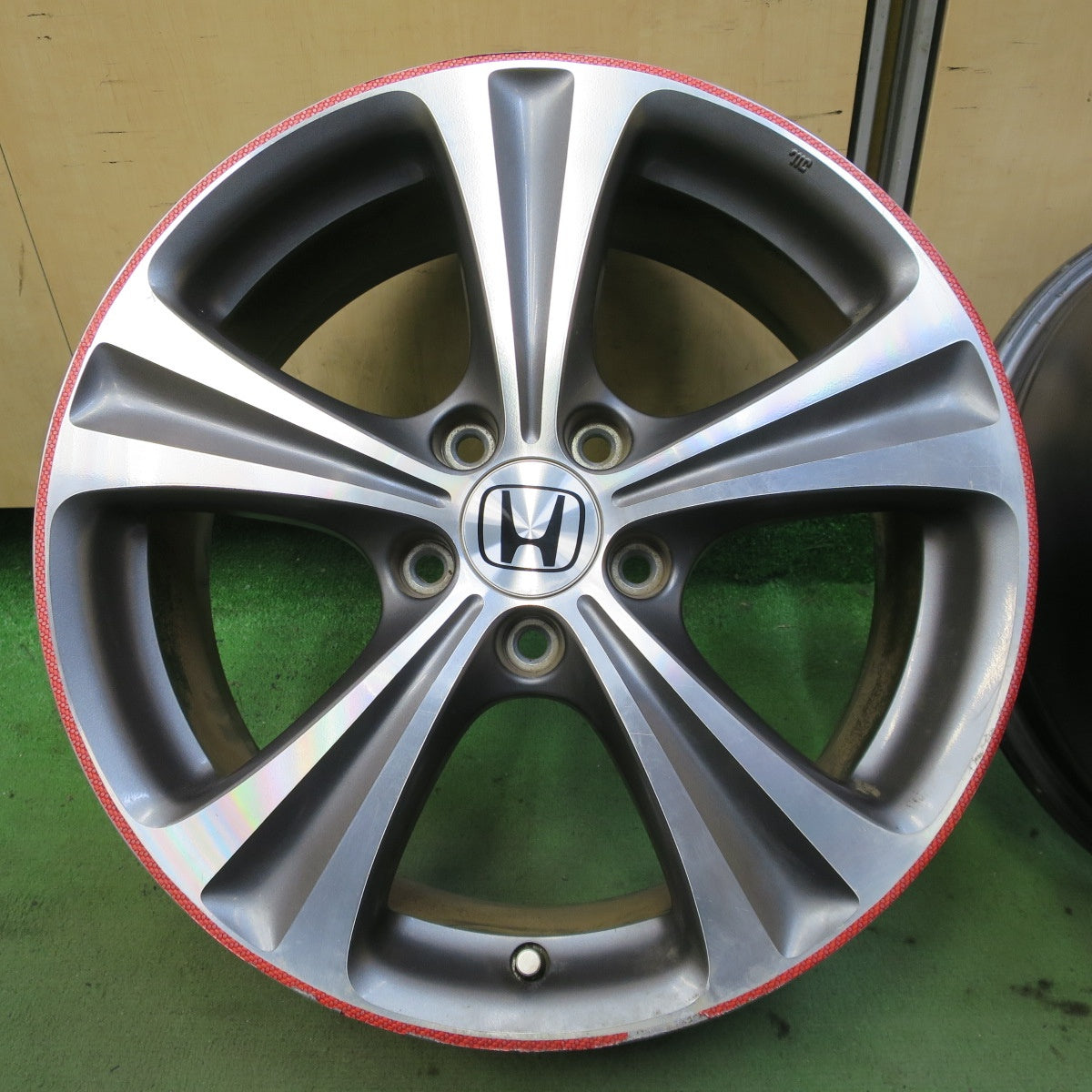 4本価格★ホンダ RB3 オデッセイ アブソルート 純正 ホイール 18インチ 18×7J PCD114.3/5H★6072801NGホ
