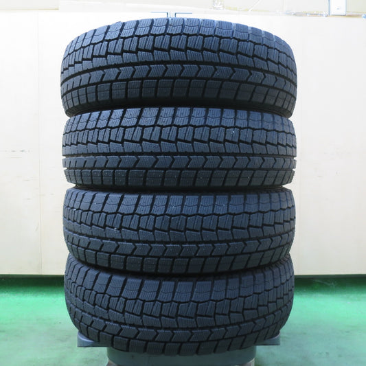 ほぼ未使用！22年★スタッドレス 175/65R15 ダンロップ ウインターマックス WM02 15インチ スイフト フィット アクア ヴィッツ ヤリス 等★5092707イスタ